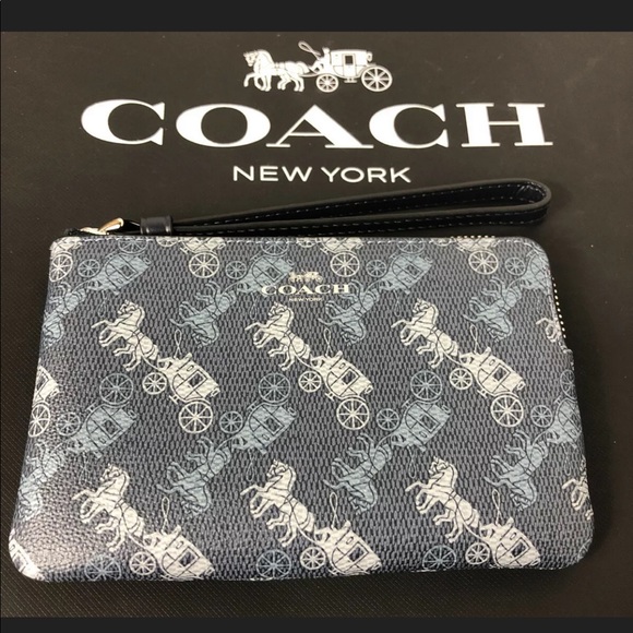 Coach Handbags - COACH LARGE WRISTLET NEW IN PACKAGING